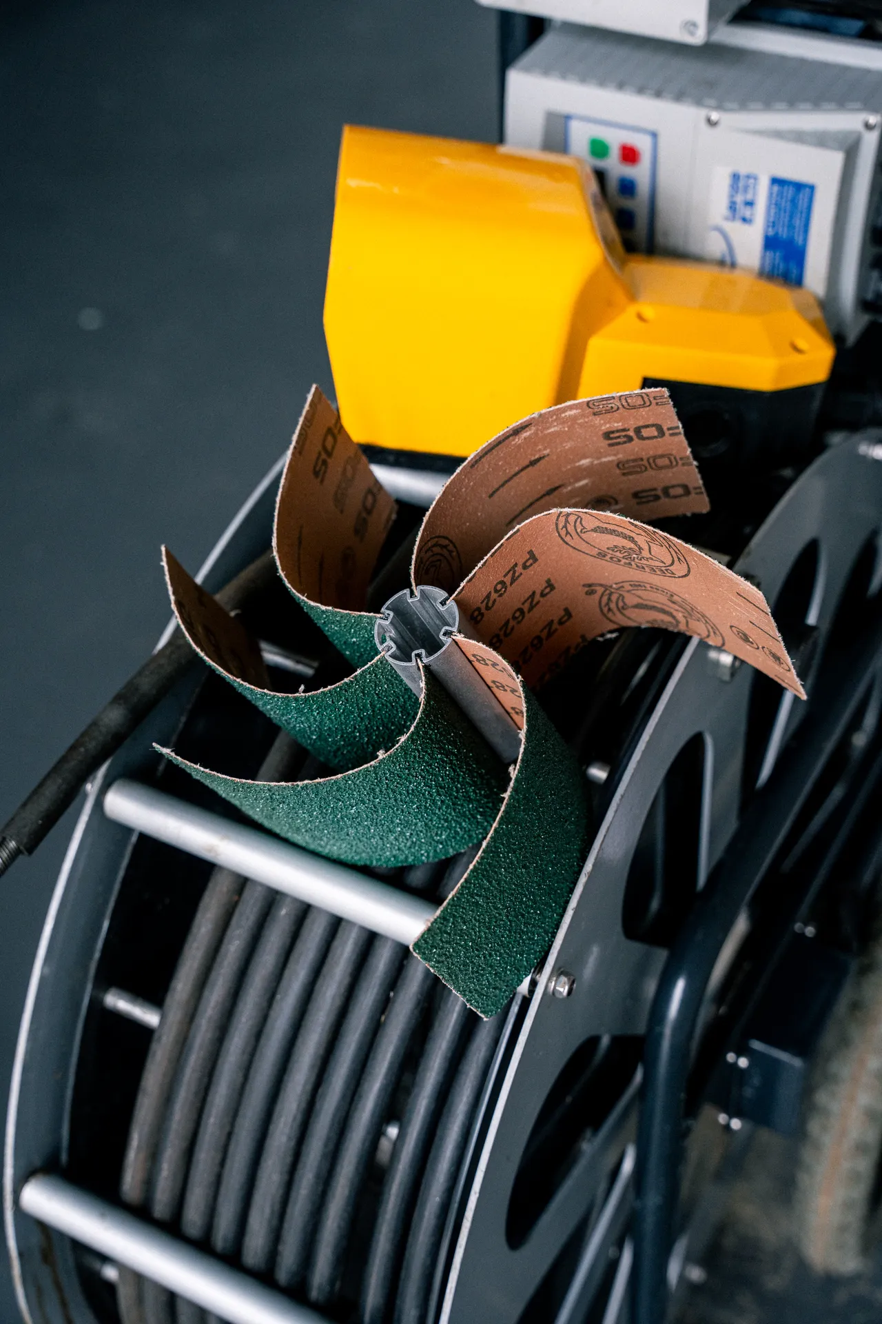 Mr Drainage van and relining equipment at a Melbourne job site